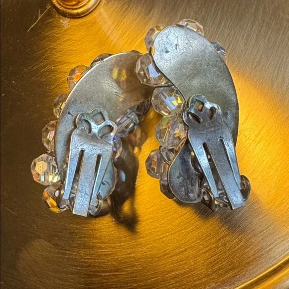 Vintage AB Crystal Bracelet and Earrings - Picture 15 of 15